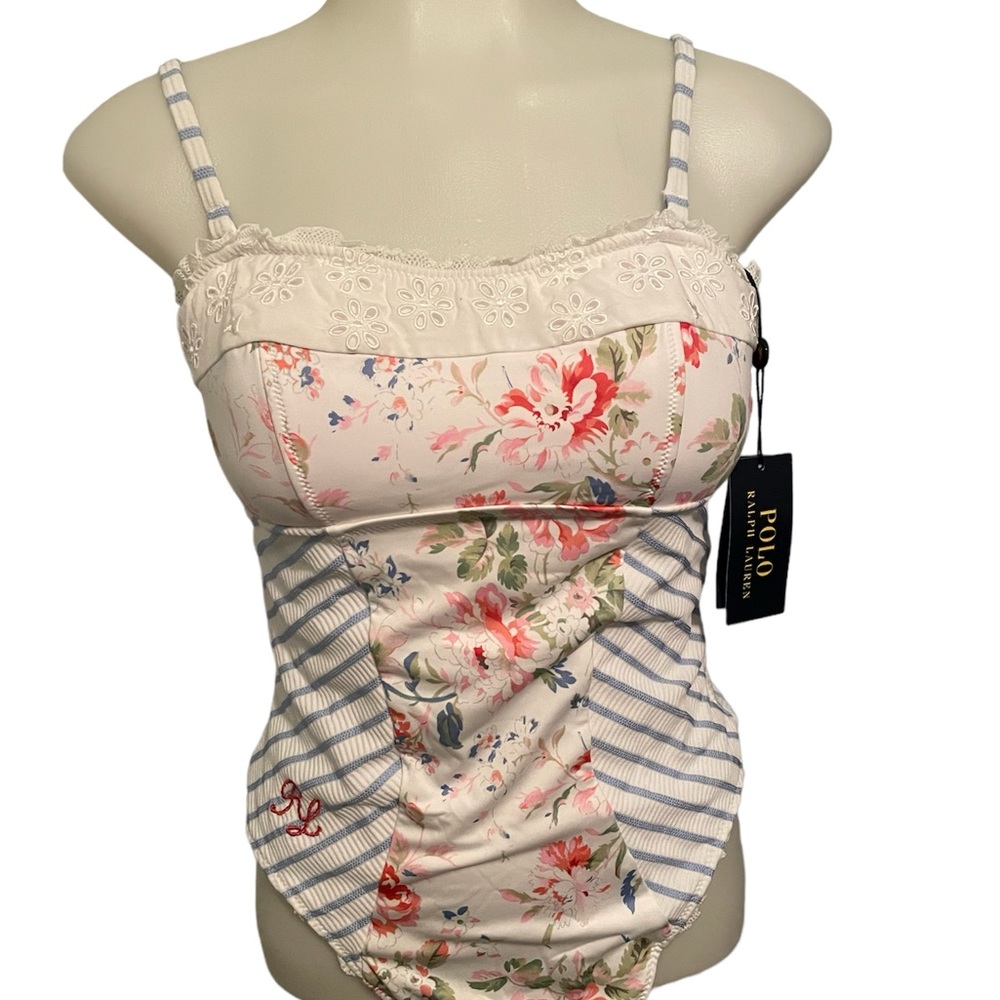 Brand new with tags women’s Polo Ralph Lauren Women’s one piece swimsuit